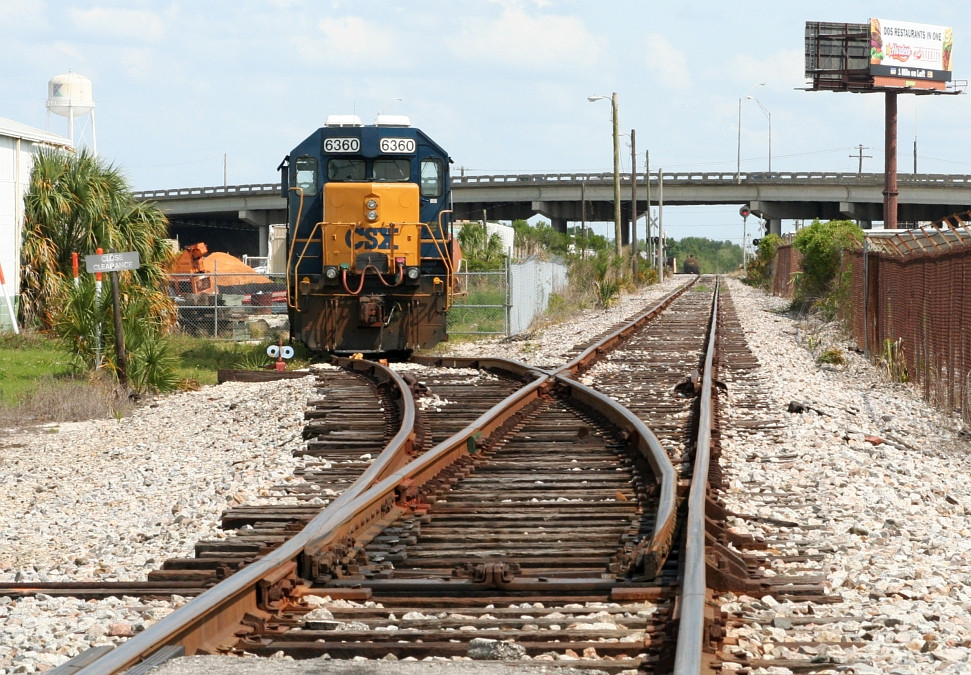 CSX 6360 lone power for the yard